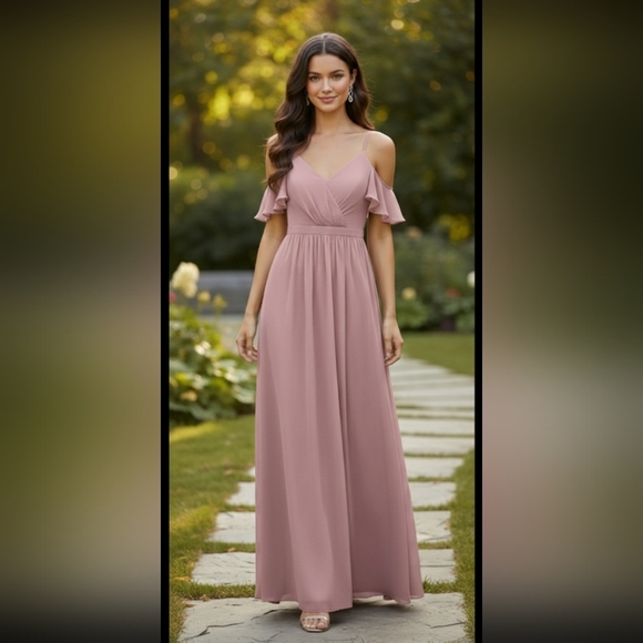 entro Dresses & Skirts - 🌟NWT Entro Elegant Pink Maxi Dress